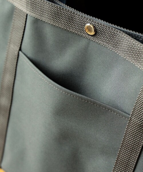 BEAMS JAPAN（ビームス　ジャパン）の「【別注】片岡商店 /トートバッグ（トートバッグ・レディース・グレー/グリーン・ONE SIZE）」の16枚目の写真