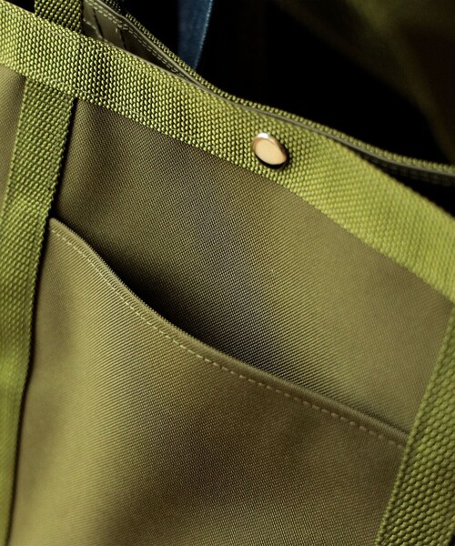 BEAMS JAPAN（ビームス　ジャパン）の「【別注】片岡商店 /トートバッグ（トートバッグ・レディース・グレー/グリーン・ONE SIZE）」の21枚目の写真