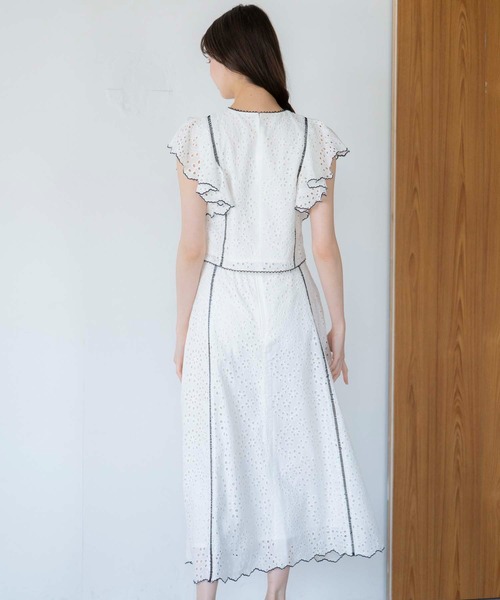 NOELA(ノエラ)の「【15周年】コットンレーススカート(スカート・レディース・オフホワイト/ベージュ/ライトグリーン・S/M)」の21枚目の写真