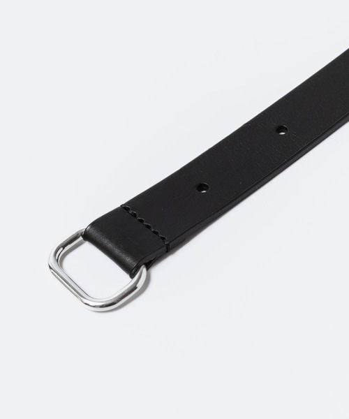 ATTACHMENT（アタッチメント）の「カウレザー バックルレスベルト / COW LEATHER BUCKLE LESS BELT（ベルト・メンズ・ブラック/ブラウン・3/1）」の9枚目の写真