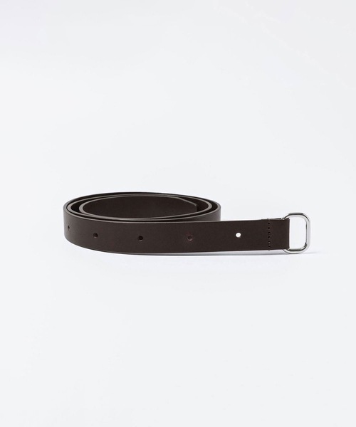 ATTACHMENT（アタッチメント）の「カウレザー バックルレスベルト / COW LEATHER BUCKLE LESS BELT（ベルト・メンズ・ブラック/ブラウン・3/1）」の17枚目の写真