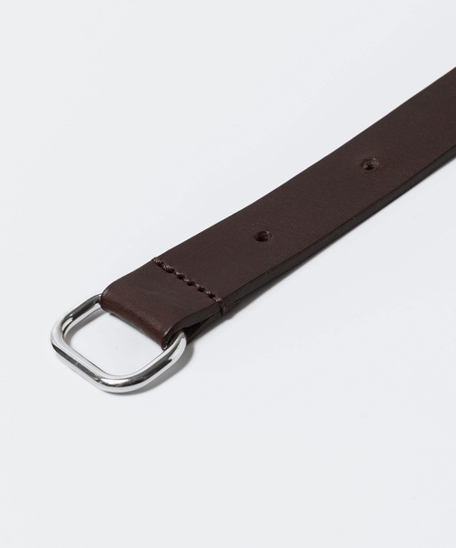 ATTACHMENT（アタッチメント）の「カウレザー バックルレスベルト / COW LEATHER BUCKLE LESS BELT（ベルト・メンズ・ブラック/ブラウン・3/1）」の18枚目の写真
