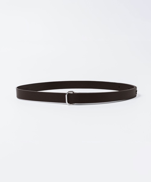 ATTACHMENT（アタッチメント）の「カウレザー バックルレスベルト / COW LEATHER BUCKLE LESS BELT（ベルト・メンズ・ブラック/ブラウン・3/1）」の16枚目の写真