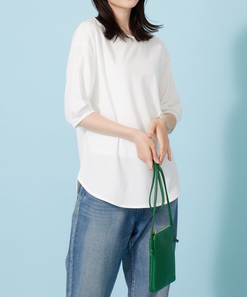 BELLUNA PLUS(ベルーナ)の「ラッセルレースサイドリボンアンサンブル(アンサンブル・レディース・チャコール/セージグリーン・X-LARGE/MEDIUM/LARGE)」の22枚目の写真