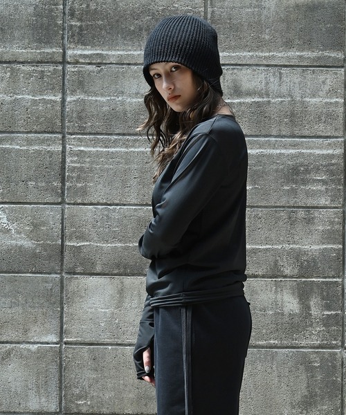 バックネームシアートップス（その他トップス）｜funda mine（ファンダ