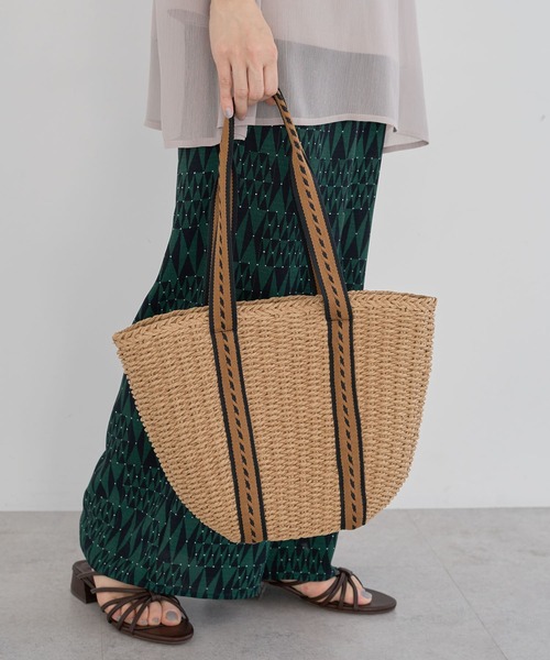 IENA★ARANAZ Pano (Neon Green)/カゴバック IENA☆ARANAZ Pano (Neon Green)/カゴバック