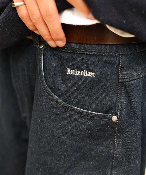 BROKEN BASE（ブロークンベース）の「12oz デニムショーツ（デニムパンツ・メンズ・インディゴブルー/ライトブルー・MEDIUM/LARGE）」の9枚目の写真