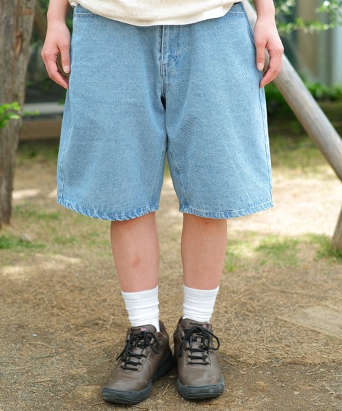BROKEN BASE（ブロークンベース）の「12oz デニムショーツ（デニムパンツ・メンズ・インディゴブルー/ライトブルー・MEDIUM/LARGE）」の14枚目の写真