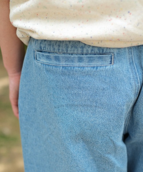 BROKEN BASE（ブロークンベース）の「12oz デニムショーツ（デニムパンツ・メンズ・インディゴブルー/ライトブルー・MEDIUM/LARGE）」の19枚目の写真