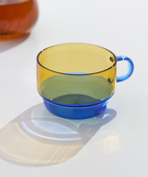 collex（コレックス）の「【amabro/アマブロ】 TWO TONE STACKING MUG ツートン スタッキング マグカップ 耐熱ガラス（グラス/マグカップ/タンブラー）」