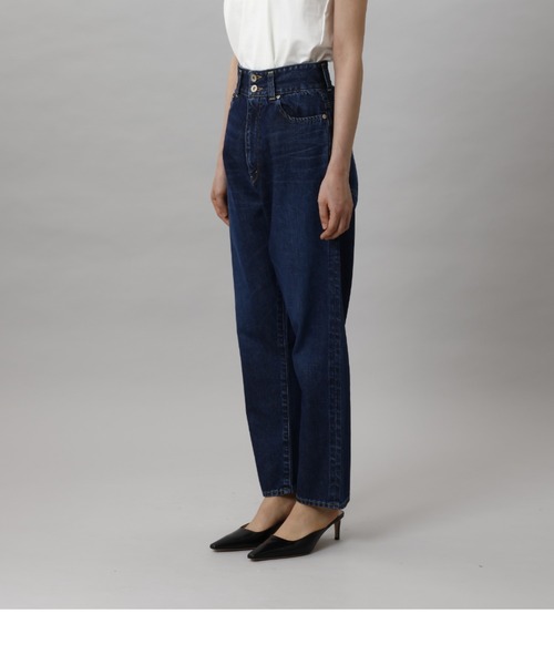 CINOH（チノ）の「HI-WAIST TAPERED（デニムパンツ・レディース・ブルー系その他・24）」の7枚目の写真