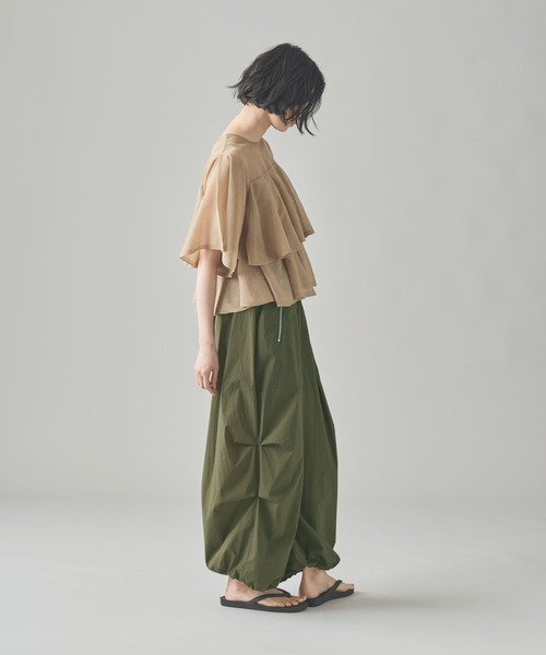 Curensology　ナイロンジップカーゴパンツ　カーキ78 Curensology（カレンソロジー）の「Curensology(カレンソロジー