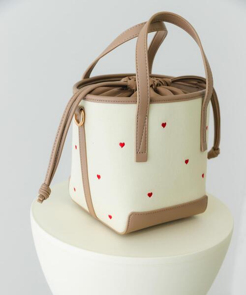 ロデスコ（RODE SKO）/『WEB/一部店舗限定カラー』刺繍バケツバッグ セール】『WEB/一部店舗限定カラー』刺繍バケツバッグ（ハンドバッグ