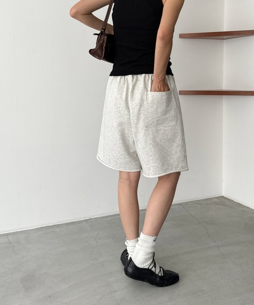 CANAL JEAN(キャナルジーン)の「choice_cnl/GRY スウェットハーフパンツ(その他パンツ・レディース・グレー・SMALL/MEDIUM)」の4枚目の写真
