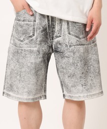 atmos Foil Print Denim Shorts / アトモス フォイル プリント デニム ショーツ