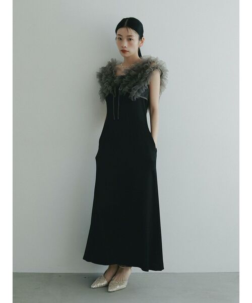 ⭐︎moco⭐︎【未使用】OBLI バレリーナワンピース LADYノースリーブボレロキャミワンピース（ドレス）｜LAGUNAMOON