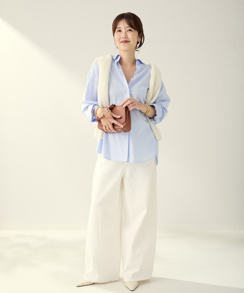 plage⭐︎les Tendre ox loose シャツ 新品ダグ付 定価以下 plage（プラージュ）の「《追加》les Tendre ox loose シャツ（シャツ
