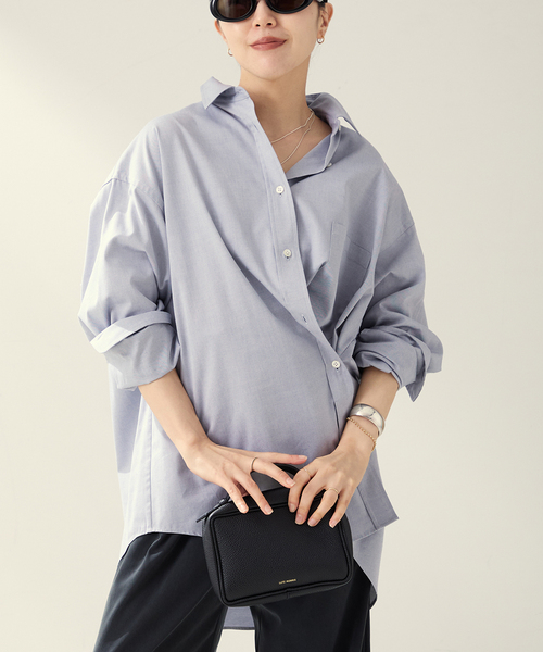 plage⭐︎les Tendre ox loose シャツ 新品ダグ付 定価以下 plage（プラージュ）の「《追加》les Tendre ox loose シャツ（シャツ