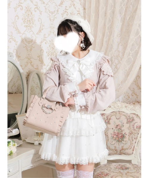 バロン♡花うさぎハリネズミ♡丸底　2wayショルダーバッグ バッグのセール・アウトレット｜レディースファッション通販の