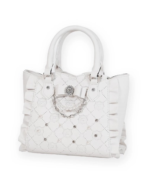 さきまるちゃんコラボ】キラキラビジュー2wayショルダーバッグ