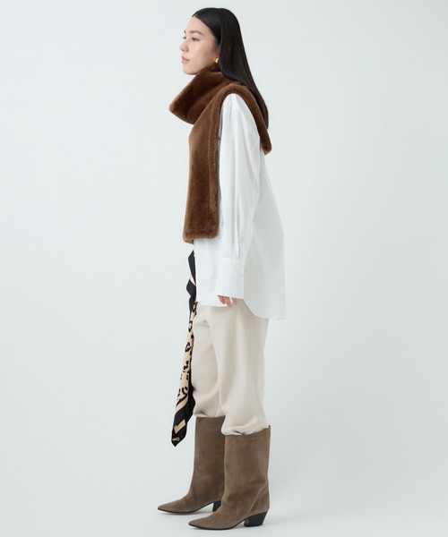 Chaos（カオス）の「Chaos(カオス)/◆WHY NOT NOW◆クースベイスウェットパンツ　【セットアップ可】（スウェットパンツ・レディース・モカ/ブラウン/ベージュ・FREE）」の22枚目の写真