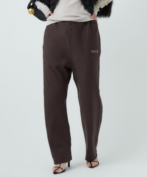 Chaos（カオス）の「Chaos(カオス)/◆WHY NOT NOW◆クースベイスウェットパンツ　【セットアップ可】（スウェットパンツ・レディース・モカ/ブラウン/ベージュ・FREE）」の9枚目の写真