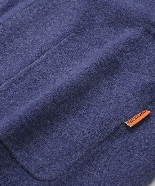 KRIFF MAYER（クリフメイヤー）の「【Unisex･チクチクしない】もちのびニットカーデ(虎)（カーディガン/ボレロ・メンズ・ブラック/カーキ/ブルー/ベージュ・LARGE/MEDIUM/X-LARGE）」の15枚目の写真