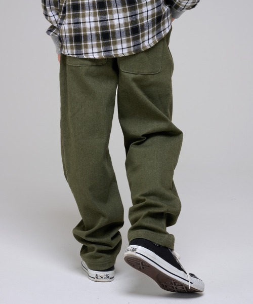 KRIFF MAYER Kid's Collection（クリフメイヤーキッズコレクション）の「裏起毛カラーデニムゆったりパンツ（デニムパンツ・キッズ・ネイビー/カーキ/ベージュ/ブラック・150/140/130/120/170/160）」の11枚目の写真