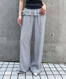 3.3 Field Trip  | 3.3 Field Trip／ストライプフリルパンツ(その他パンツ)