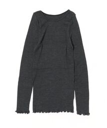 me.（ミードット）の「【 me. / ミードット 】merino washable wool ロングスリーブ　me-23308　HPI（Tシャツ/カットソー）」