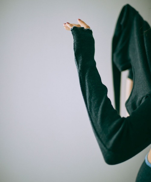 me.(ミードット)の「【 me. / ミードット 】merino washable wool ロングスリーブ me-23308 HPI(Tシャツ/カットソー・レディース・ダークグレー/イエロー/オフホワイト/グレイッシュベージュ/アイボリー/ライトブルー/ベージュ/チャコール・FREE)」の19枚目の写真