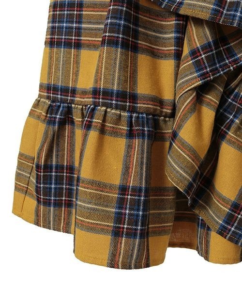 Candy Stripper（キャンディストリッパー）の「FRILL CHECK スカート（スカート・レディース・レッド/イエロー/ネイビー・FREE）」の11枚目の写真