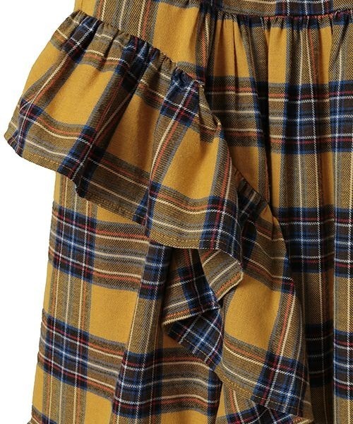 Candy Stripper（キャンディストリッパー）の「FRILL CHECK スカート（スカート・レディース・レッド/イエロー/ネイビー・FREE）」の10枚目の写真