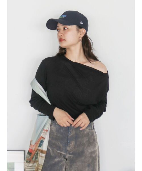 Ungrid(アングリッド)の「NEW ERA別注カラーロゴキャップ(キャップ・レディース・ネイビー/レッド/オフホワイト・FREE)」の1枚目の写真