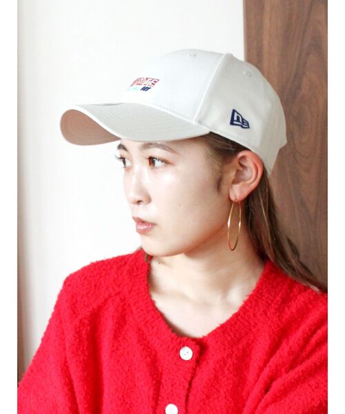Ungrid(アングリッド)の「NEW ERA別注カラーロゴキャップ(キャップ・レディース・ネイビー/レッド/オフホワイト・FREE)」の5枚目の写真