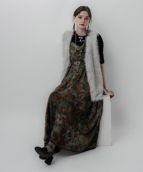 HARE(ハレ)の「オパールシアーキャミワンピース(HARE)(ワンピース HARE(ハレ)の「オパールシアーキャミワンピース(HARE)(ワンピース