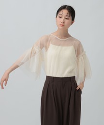 LEPSIM | 2WAYチュールプルオーバー　493702(Tシャツ/カットソー)