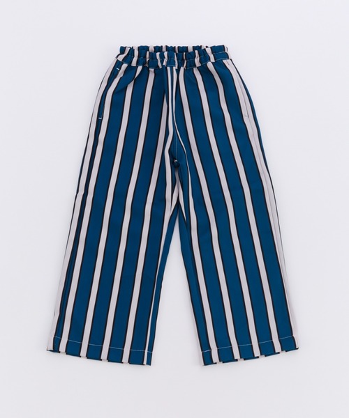 Ocean&Ground(オーシャン&グラウンド)の「ドット&ストライプワイドパンツ(その他パンツ・キッズ・ドット/ターコイズブルー・90/100/110/120/130/140)」の4枚目の写真