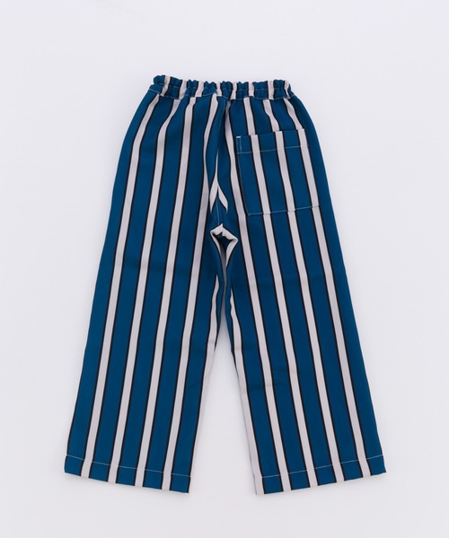 Ocean&Ground(オーシャン&グラウンド)の「ドット&ストライプワイドパンツ(その他パンツ・キッズ・ドット/ターコイズブルー・90/100/110/120/130/140)」の5枚目の写真