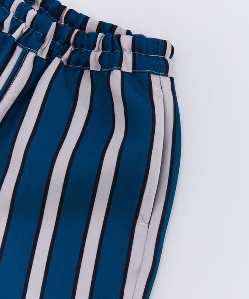 Ocean&Ground(オーシャン&グラウンド)の「ドット&ストライプワイドパンツ(その他パンツ・キッズ・ドット/ターコイズブルー・90/100/110/120/130/140)」の7枚目の写真