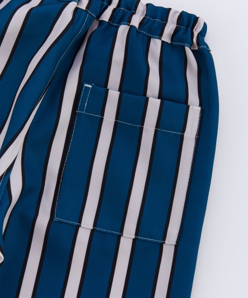 Ocean&Ground(オーシャン&グラウンド)の「ドット&ストライプワイドパンツ(その他パンツ・キッズ・ドット/ターコイズブルー・90/100/110/120/130/140)」の9枚目の写真