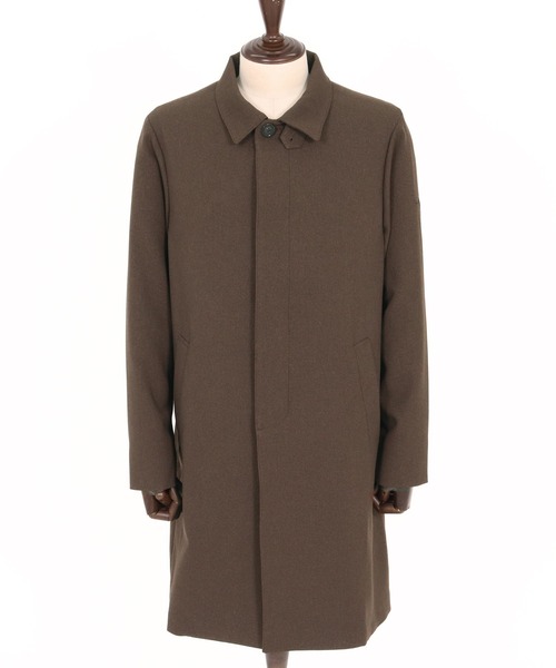 CALL&RESPONSE（コールアンドレスポンス）の「mj10887-ステンカラーコート-メランジツイル（ステンカラーコート・メンズ・ブラウン/チャコール・2/4/5）」の15枚目の写真
