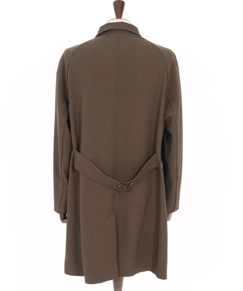 CALL&RESPONSE（コールアンドレスポンス）の「mj10887-ステンカラーコート-メランジツイル（ステンカラーコート・メンズ・ブラウン/チャコール・2/4/5）」の16枚目の写真