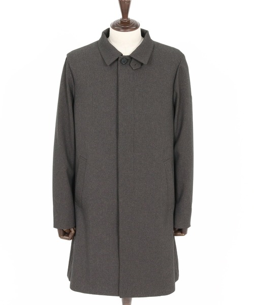 CALL&RESPONSE（コールアンドレスポンス）の「mj10887-ステンカラーコート-メランジツイル（ステンカラーコート・メンズ・ブラウン/チャコール・2/4/5）」の18枚目の写真