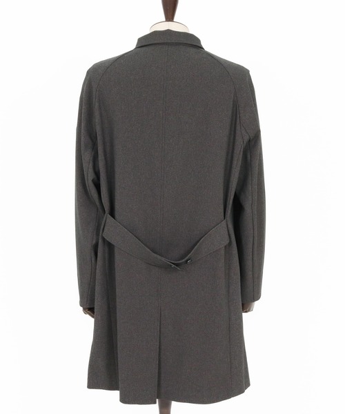CALL&RESPONSE（コールアンドレスポンス）の「mj10887-ステンカラーコート-メランジツイル（ステンカラーコート・メンズ・ブラウン/チャコール・2/4/5）」の19枚目の写真
