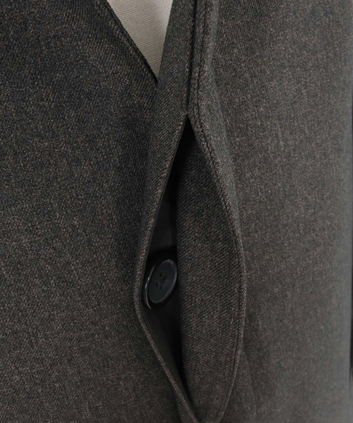 CALL&RESPONSE（コールアンドレスポンス）の「mj10887-ステンカラーコート-メランジツイル（ステンカラーコート・メンズ・ブラウン/チャコール・2/4/5）」の22枚目の写真