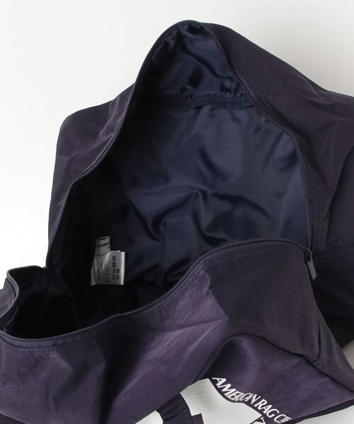 AMERICAN RAG CIE（アメリカンラグシー）の「【MEN , WOMEN】for BAYFLOW THINK MINI BOSTON BAG（ボストンバッグ・レディース・グレー/ネイビー・FREE）」の13枚目の写真