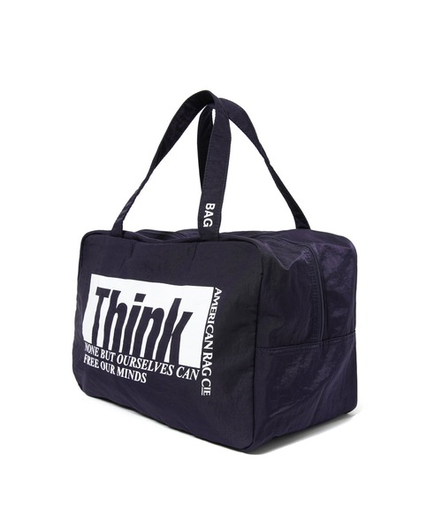 AMERICAN RAG CIE（アメリカンラグシー）の「【MEN , WOMEN】for BAYFLOW THINK MINI BOSTON BAG（ボストンバッグ・レディース・グレー/ネイビー・FREE）」の7枚目の写真