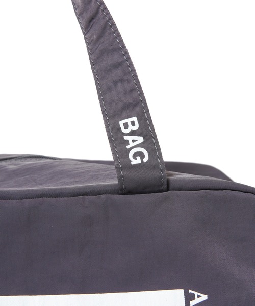 AMERICAN RAG CIE（アメリカンラグシー）の「【MEN , WOMEN】for BAYFLOW THINK MINI BOSTON BAG（ボストンバッグ・レディース・グレー/ネイビー・FREE）」の5枚目の写真