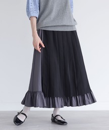 somari imagination | 『異素材プリーツスカート』(スカート)